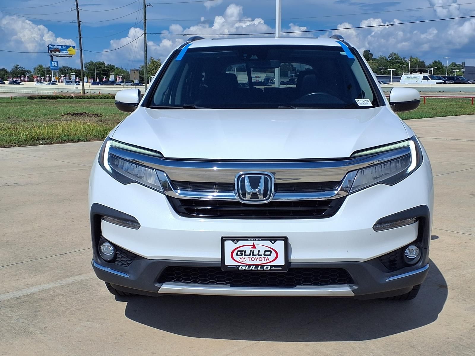 2021 Honda Pilot Elite White at Wharton Ford