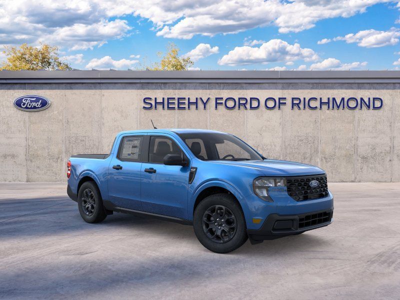 Blue 2026 Ford Maverick Pickup Truck All-Wheel Drive Continuously Variable Transmission
