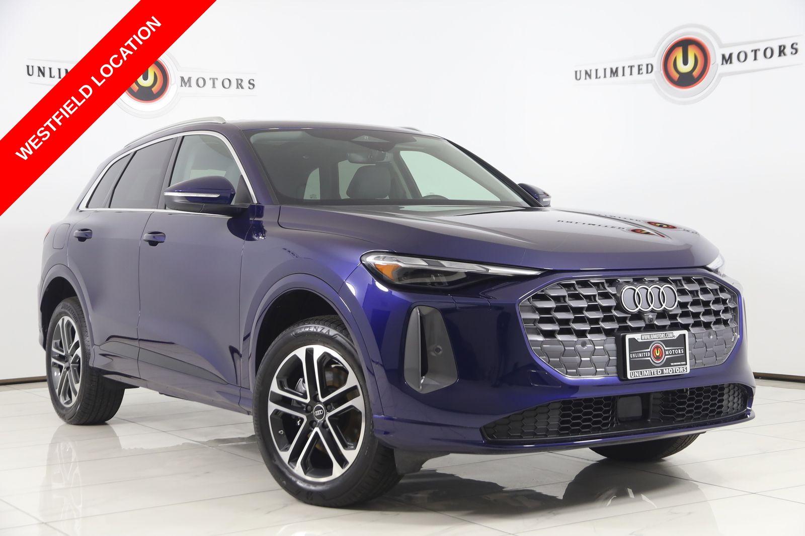 Blue Metallic 2025 Audi Q5 SUV / Crossover All-Wheel Drive 7-Speed Automatic
