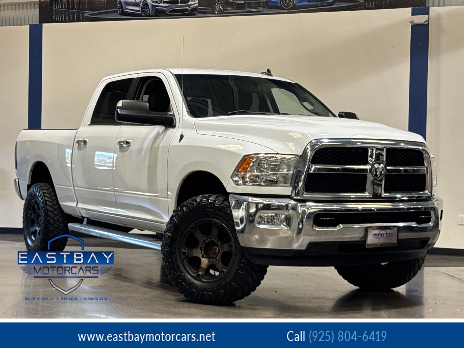 Bright White Clearcoat 2014 RAM 2500 Pickup Truck Four-Wheel Drive 6-Speed Automatic