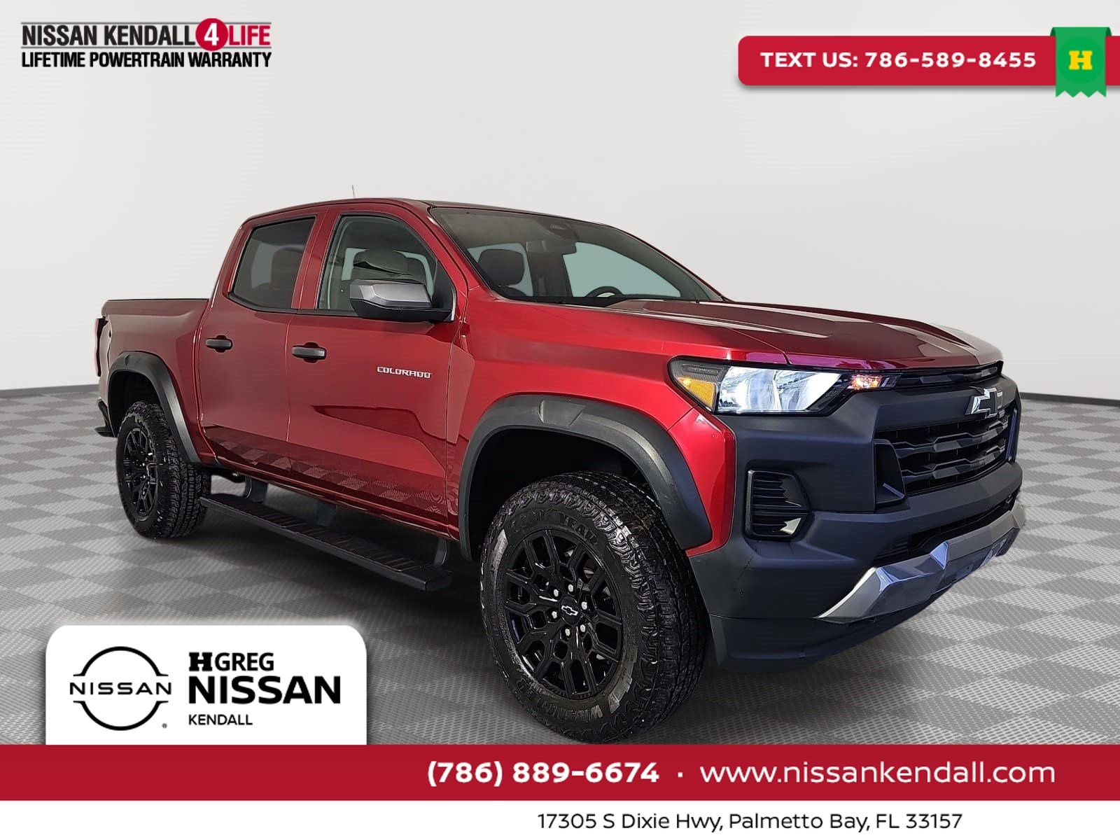 Radiant Red Tintcoat 2025 Chevrolet Colorado Pickup Truck Four-Wheel Drive 8-Speed Automatic