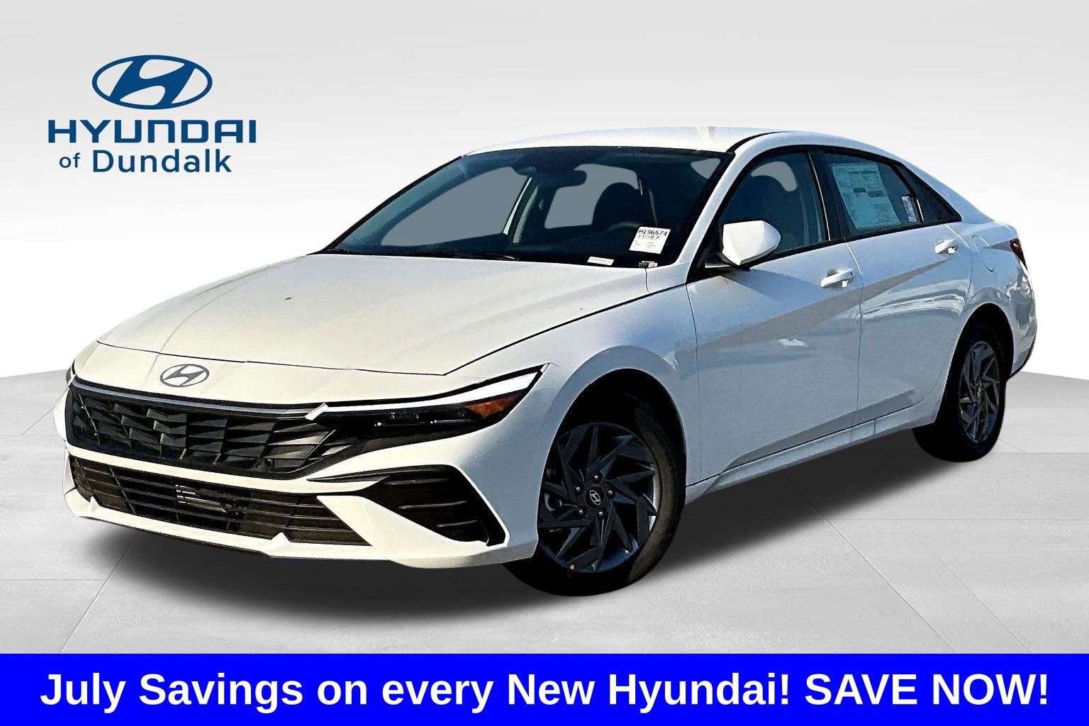 Serenity White Pearl 2026 Hyundai Elantra Hybrid Sedan Front-Wheel Drive 6-Speed Dual Clutch