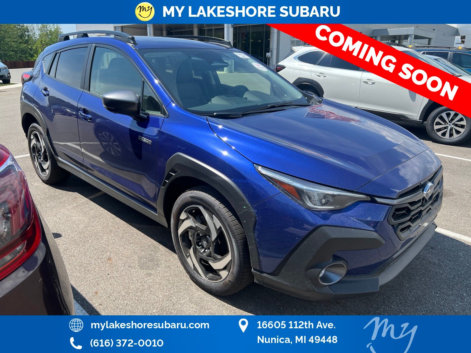 Sapphire Blue Pearl 2026 Subaru Crosstrek Hybrid SUV / Crossover All-Wheel Drive Continuously Variable Transmission