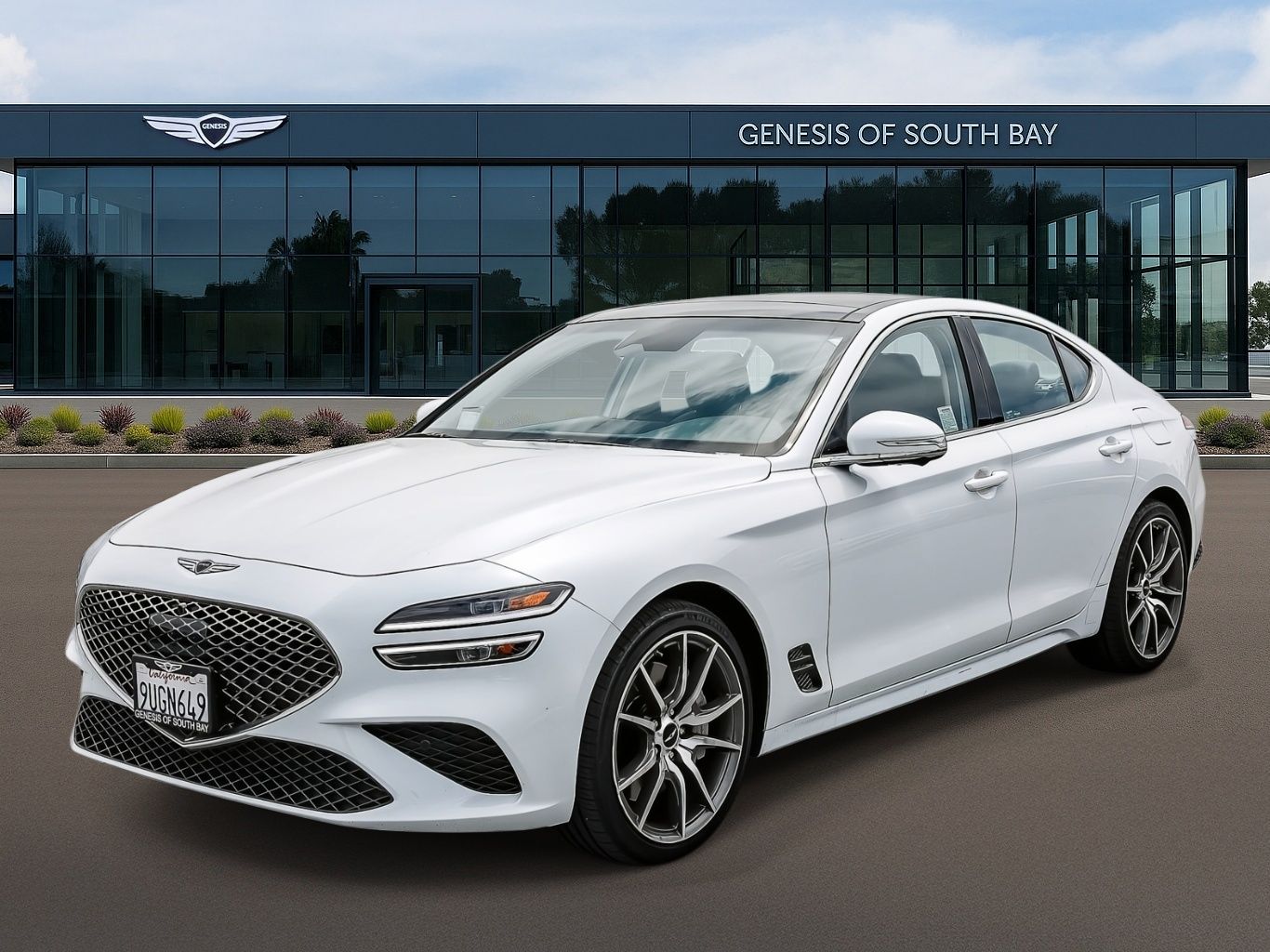 Uyuni White 2026 Genesis G70 Sedan Rear-Wheel Drive 8-Speed Automatic