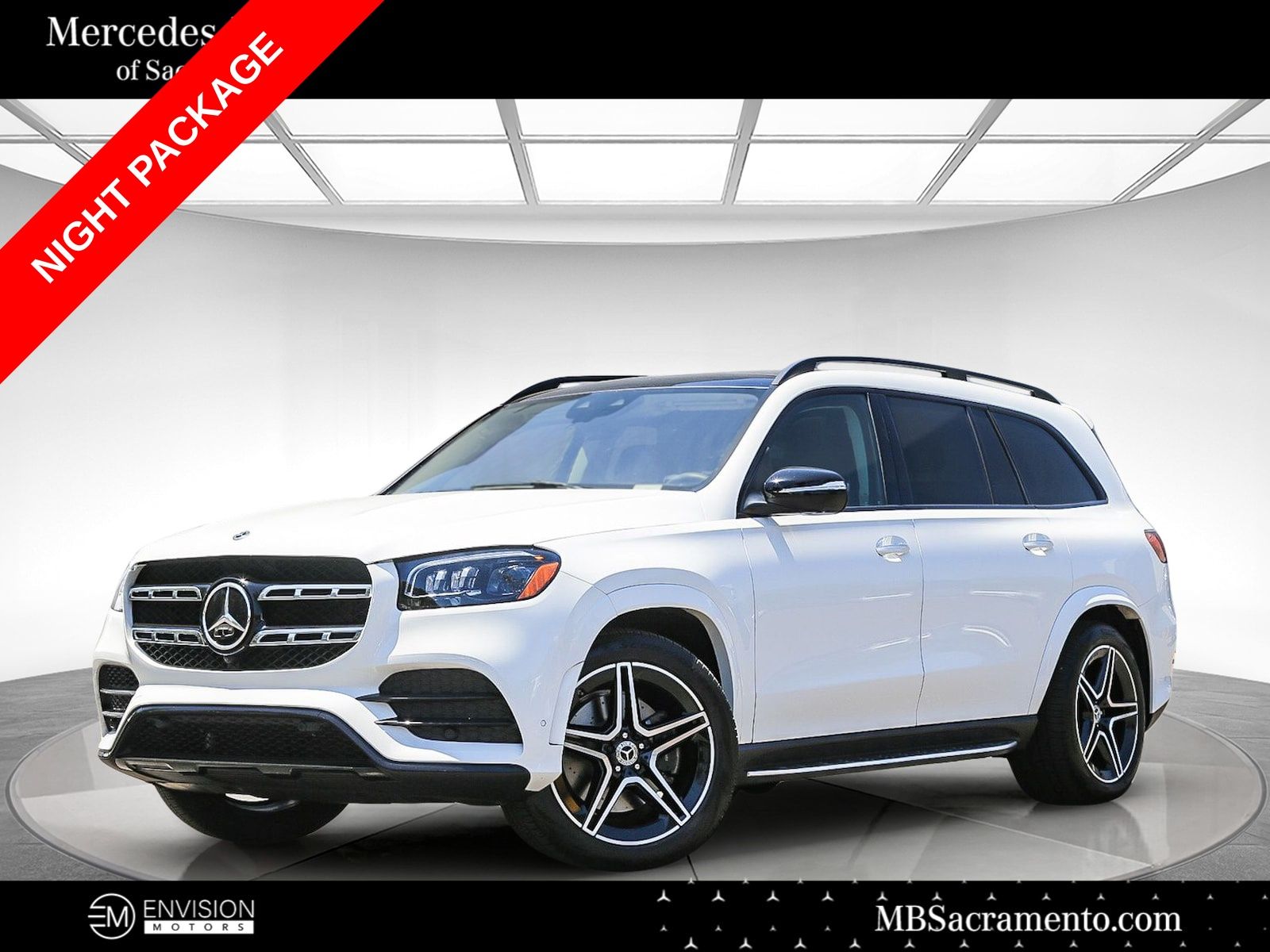Polar White 2023 Mercedes-Benz GLS SUV / Crossover All-Wheel Drive 9-Speed Automatic