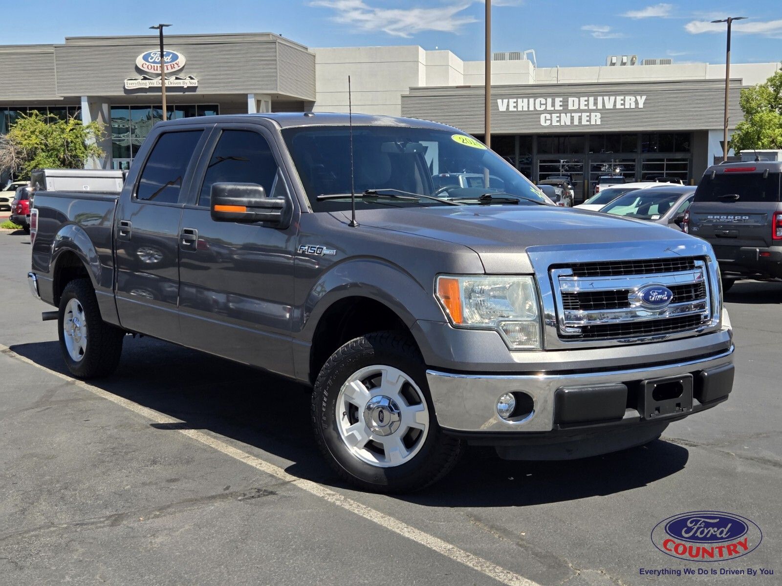 Sterling Gray Metallic 2014 Ford F-150 Pickup Truck 4X2 6-Speed Automatic