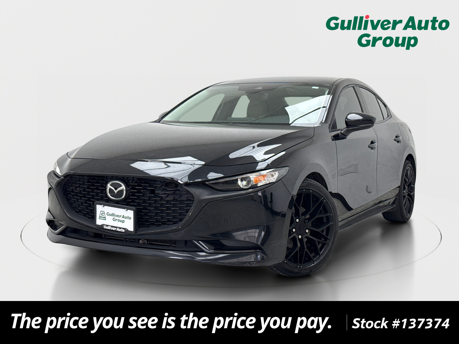Jet Black Mica 2020 Mazda MAZDA3 Sedan Front-Wheel Drive Automatic