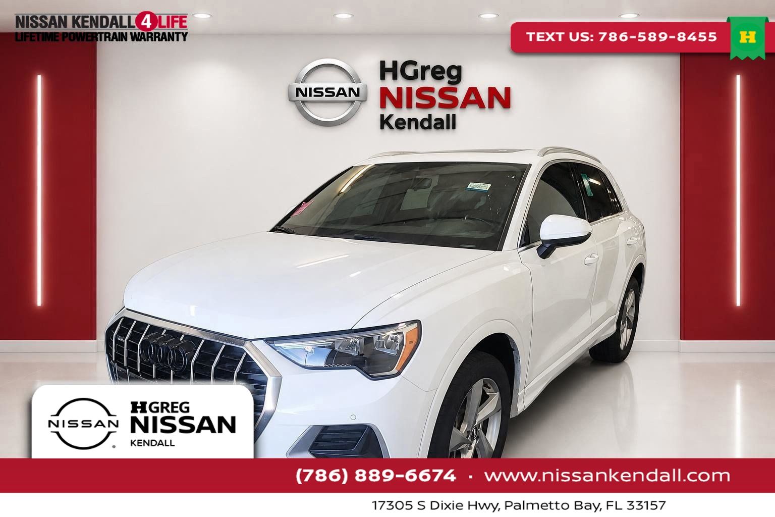 Ibis White 2020 Audi Q3 SUV / Crossover All-Wheel Drive 8-Speed Automatic