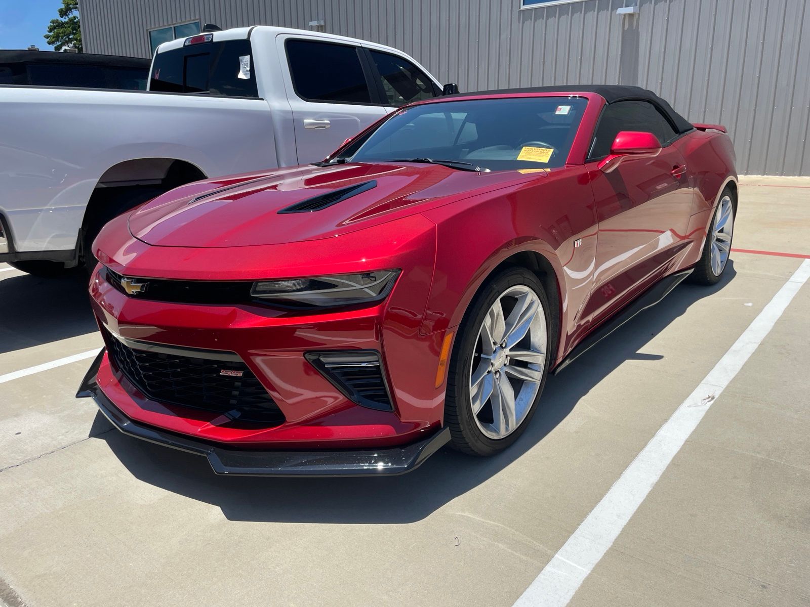 Garnet Red Tintcoat 2017 Chevrolet Camaro Convertible Rear-Wheel Drive 8-Speed Automatic