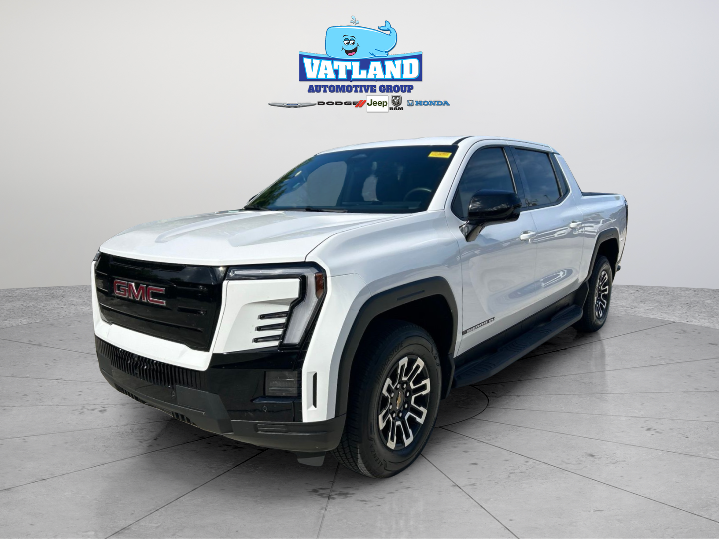 Summit White 2026 GMC Sierra EV Pickup Truck All-Wheel Drive 1-Speed Automatic