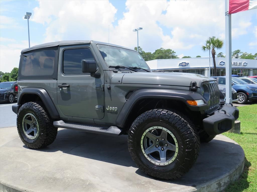Sting-Gray Clearcoat 2020 Jeep Wrangler SUV / Crossover Four-Wheel Drive 8-Speed Automatic