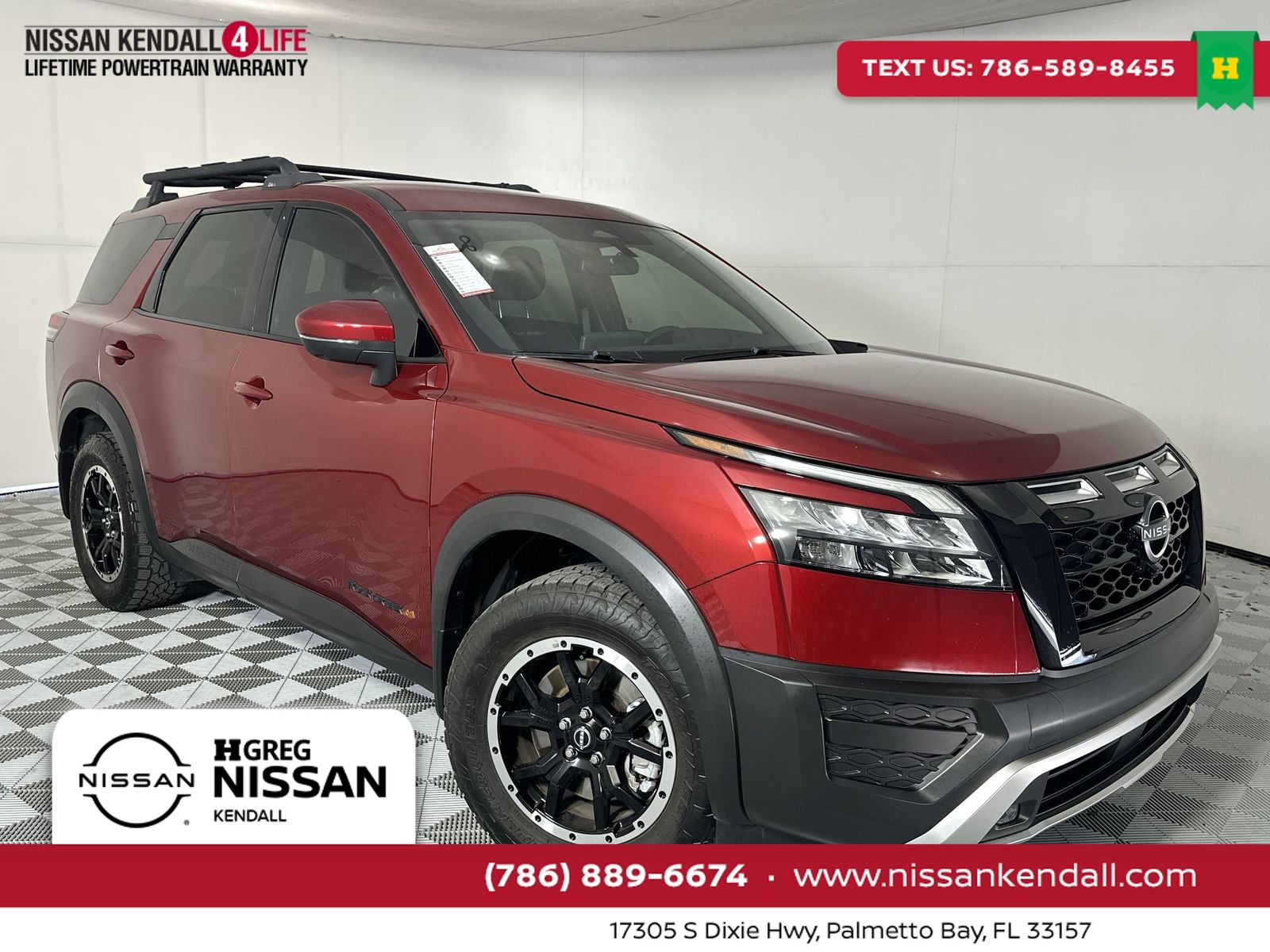 Red (Scarlet Ember Tintcoat) 2025 Nissan Pathfinder Rock Creek 4WD SUV / Crossover All-Wheel Drive 9-Speed Automatic