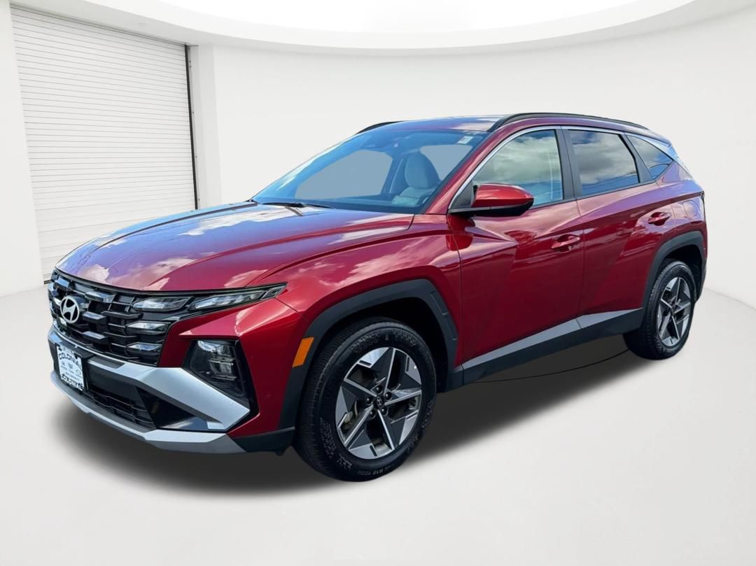 Ultimate Red 2025 Hyundai Tucson SUV / Crossover All-Wheel Drive 8-Speed Automatic