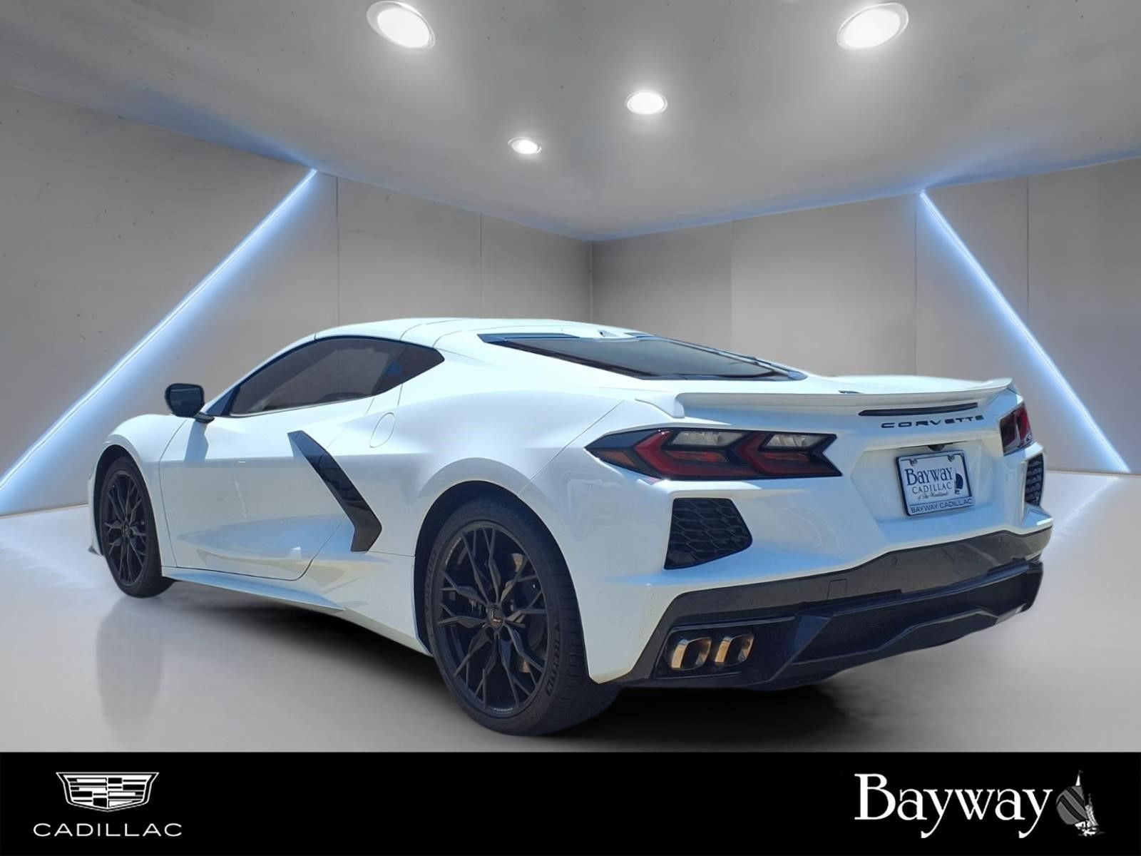 2025 Chevrolet Corvette Stingray White at DeMontrond Gulf Freeway