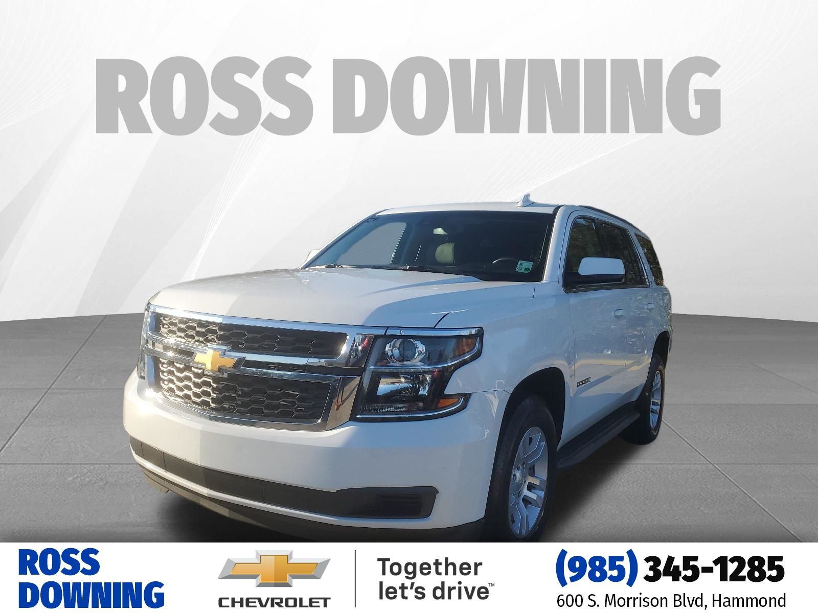 2020 Chevrolet Tahoe LT RWD