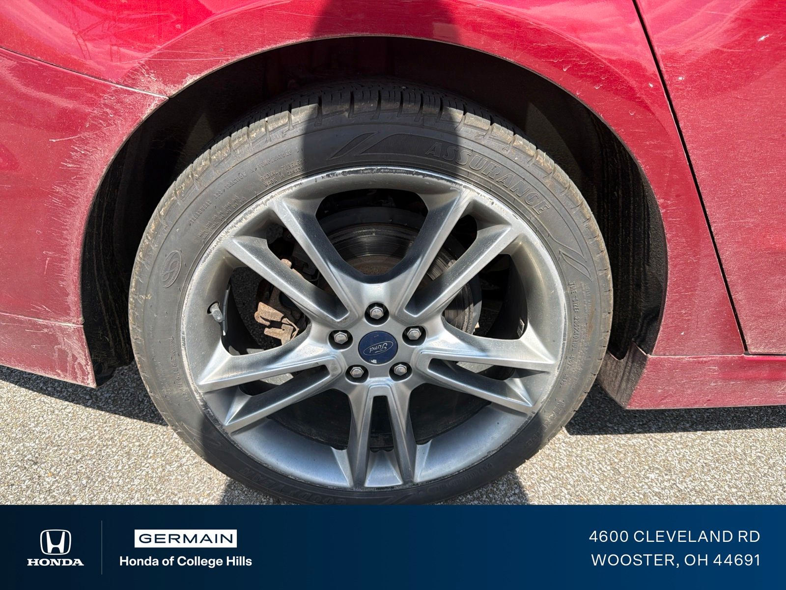 Used 2016 Red Ford Titanium image 5