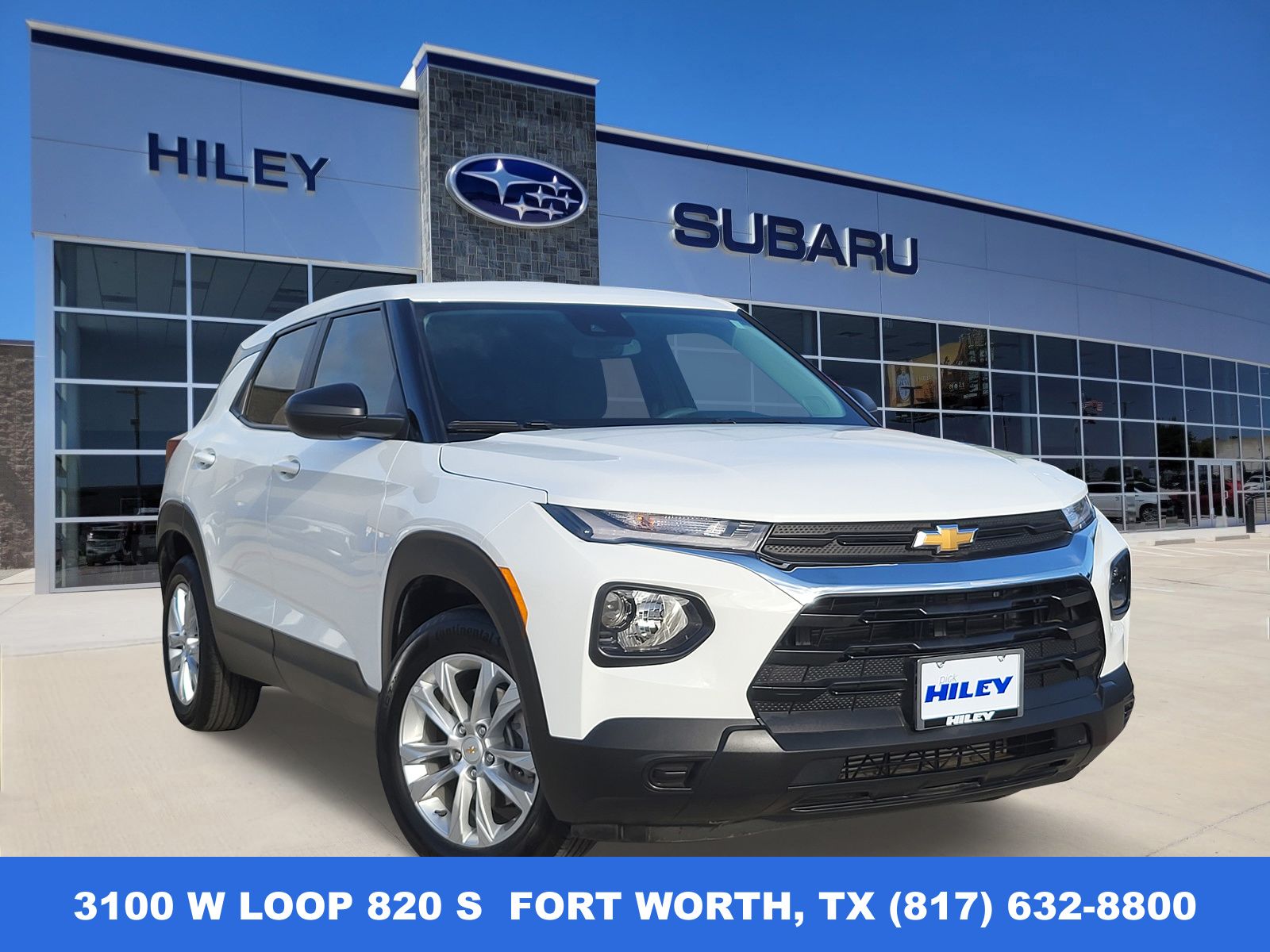 Summit White 2023 Chevrolet Trailblazer SUV / Crossover Front-Wheel Drive Continuously Variable Transmission