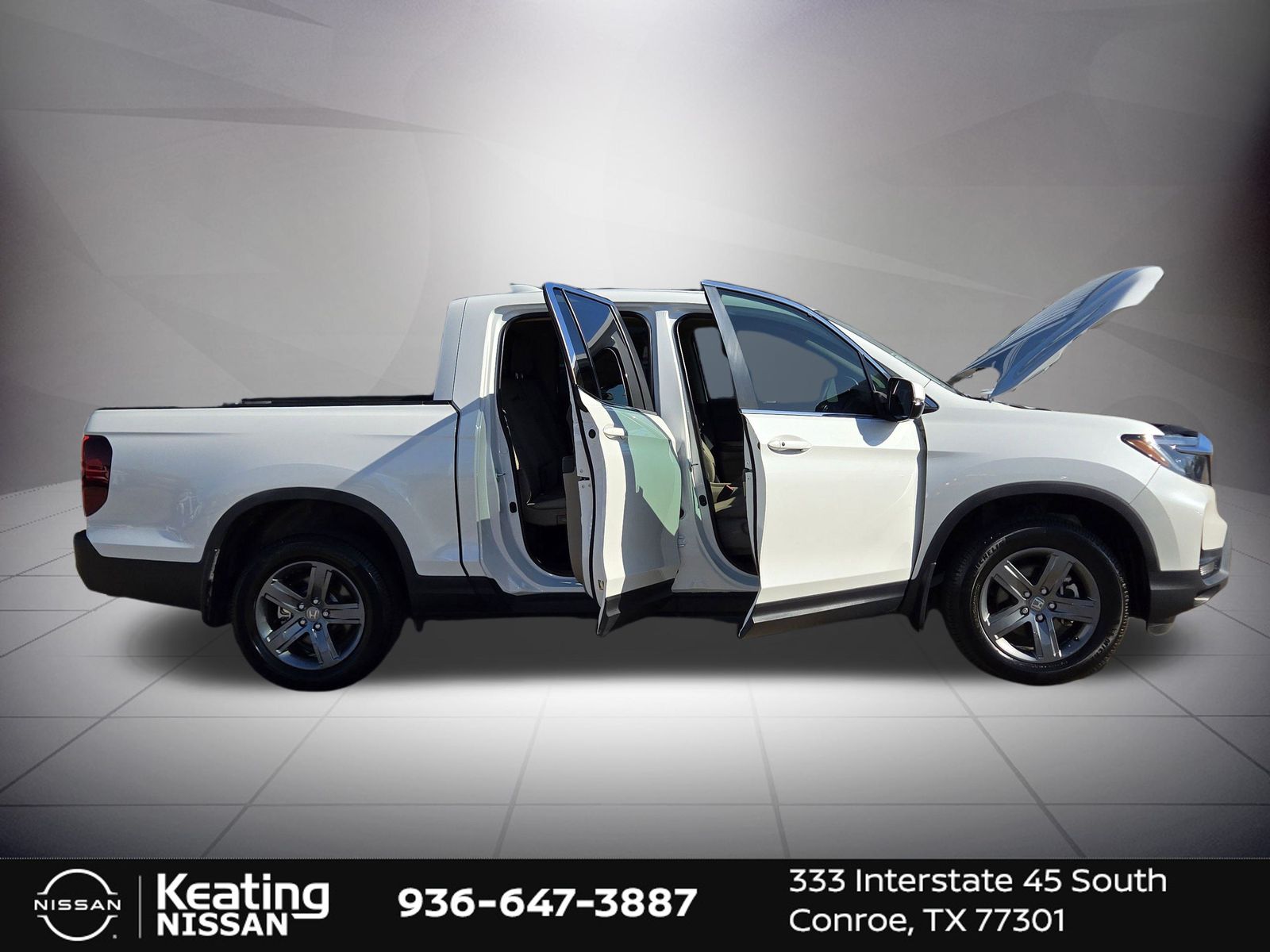 2022 Honda Ridgeline RTL White at AutoSavvy Houston Southwest