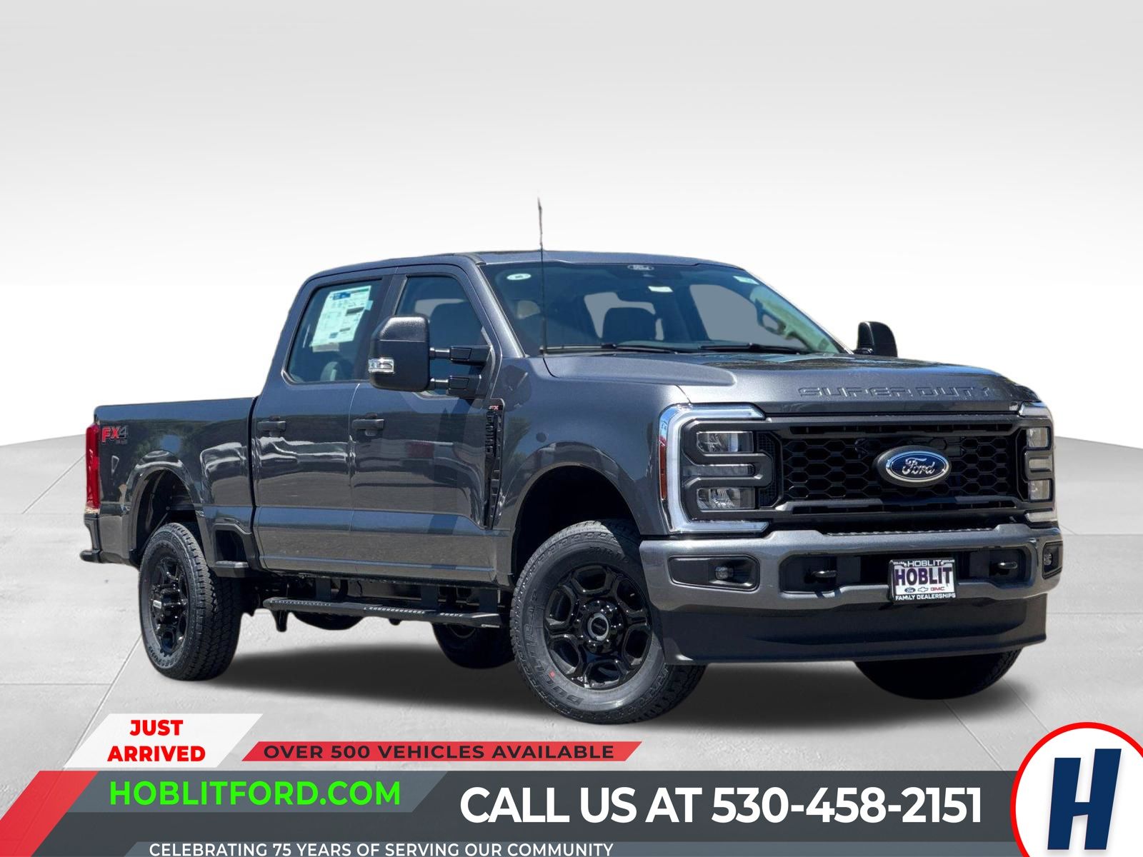 Gray Metallic 2026 Ford F-250 Super Duty Pickup Truck Four-Wheel Drive Automatic
