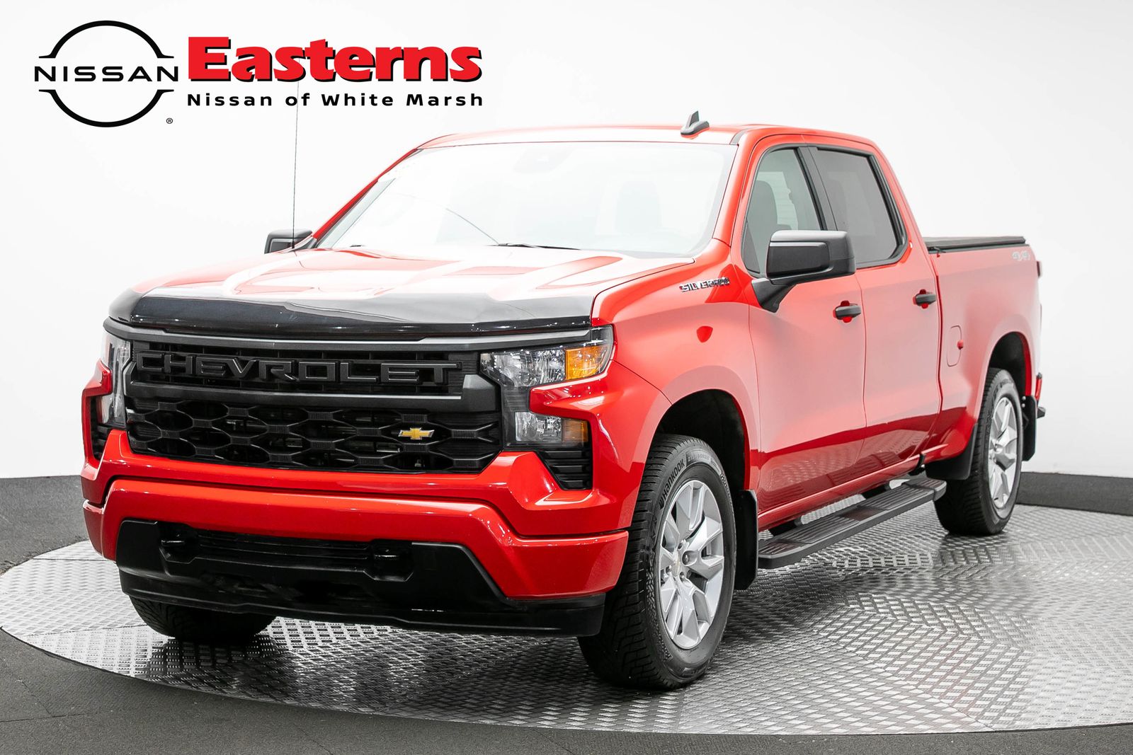 Red 2024 Chevrolet Silverado 1500 Pickup Truck Four-Wheel Drive 8-Speed Automatic