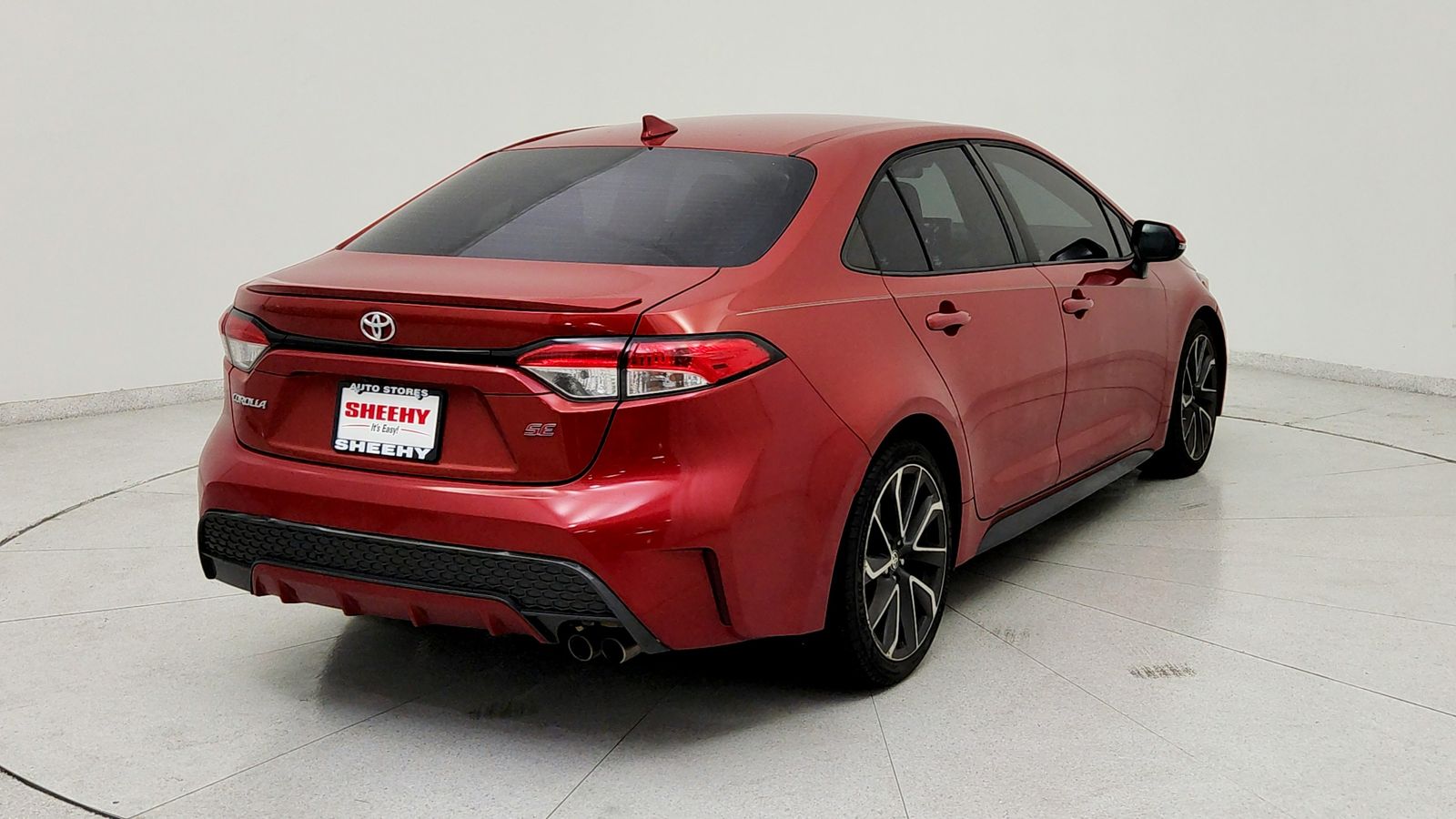 Used 2020 Red Toyota SE image 6