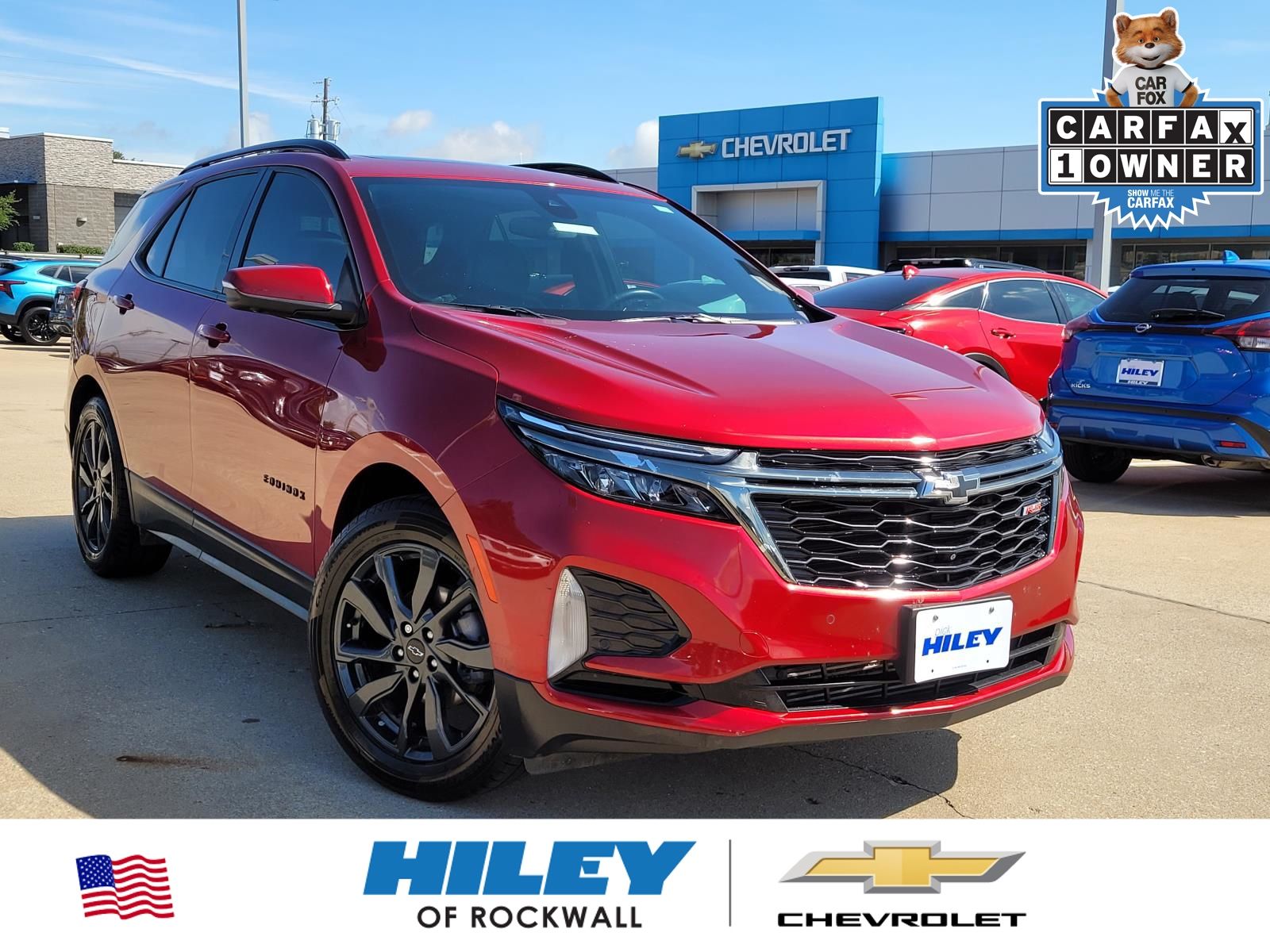 Radiant Red Tintcoat 2023 Chevrolet Equinox SUV / Crossover Front-Wheel Drive 6-Speed Automatic Overdrive