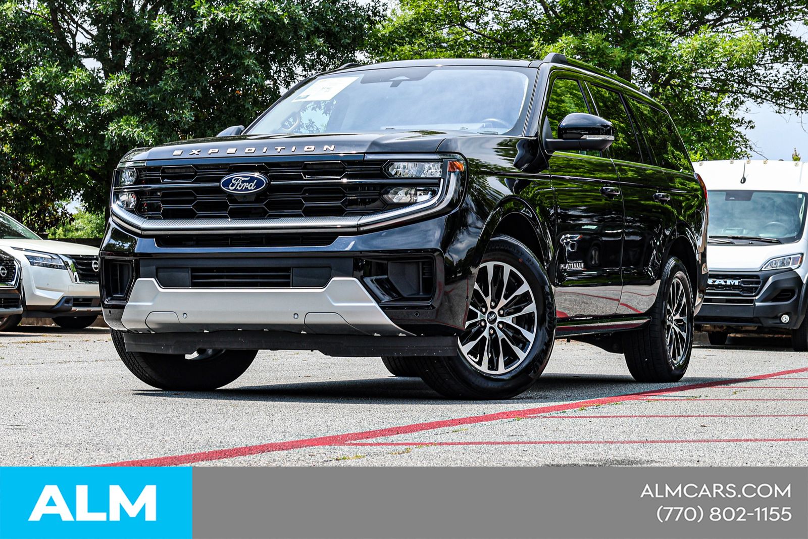 Used 2025 Black Ford Platinum image 2