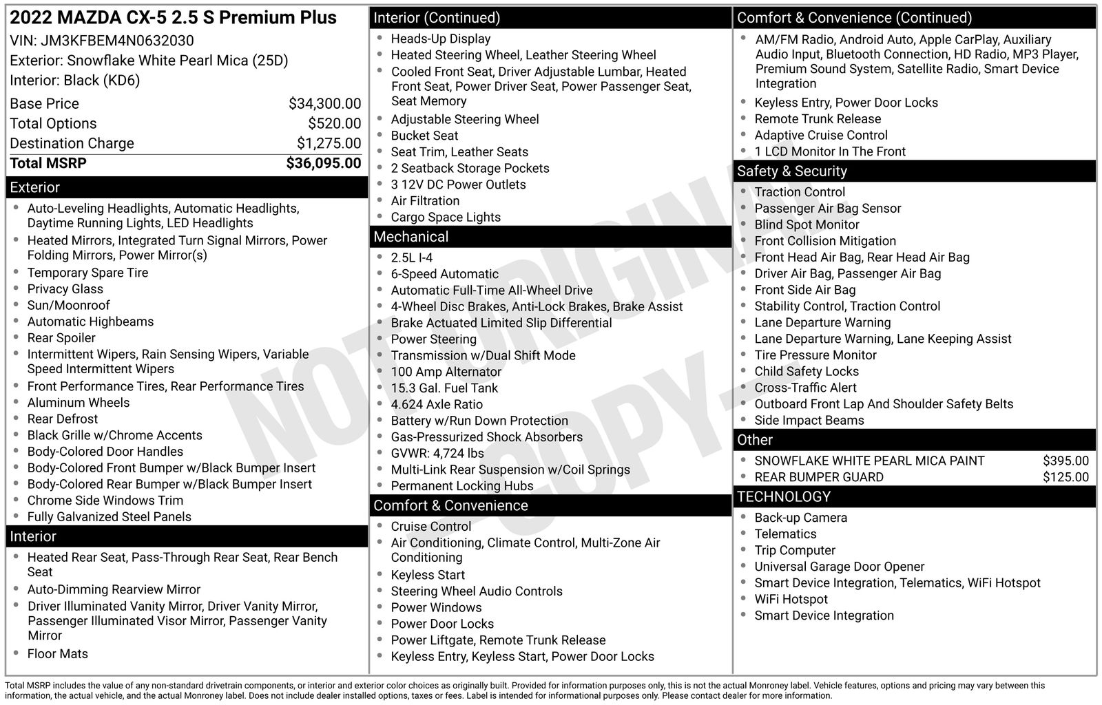 Used Car 2022 Mazda Cx-5  2.5 S Premium Plus Package For Sale Under $30,000 In Austin, Texas