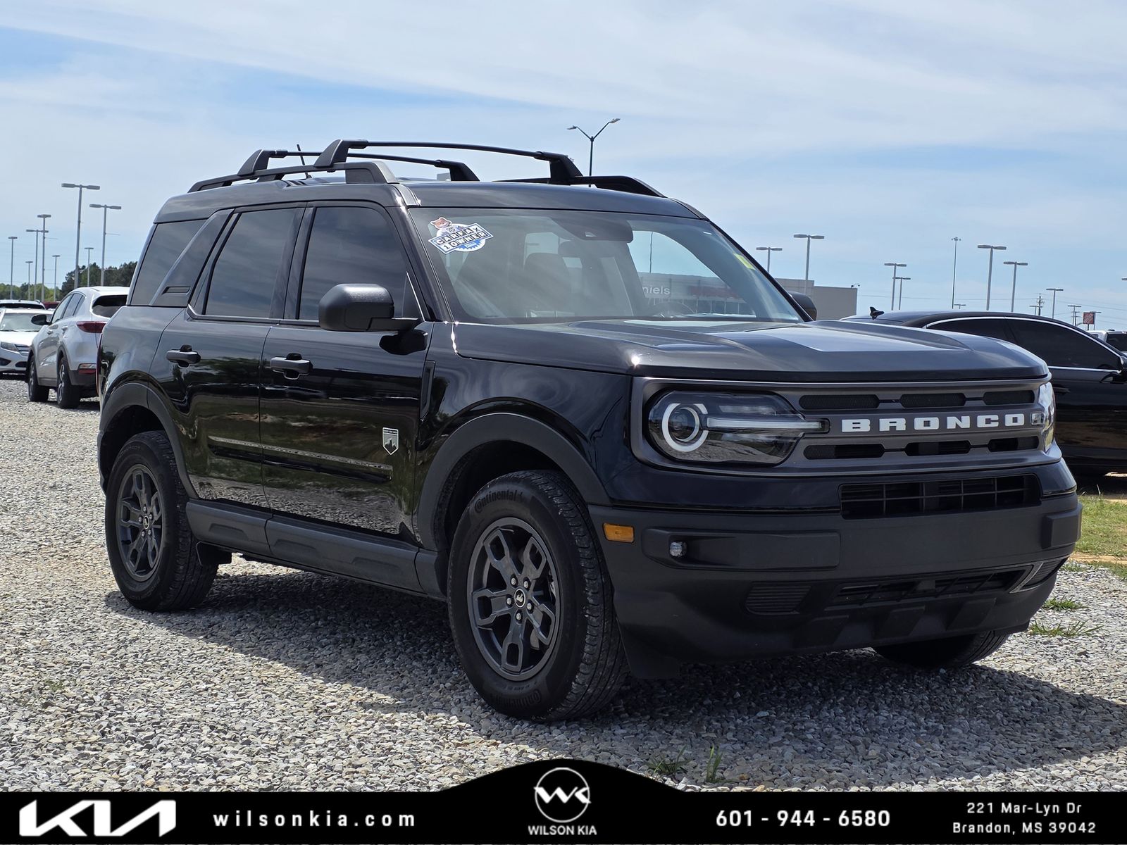 Shadow Black 2023 Ford Bronco Sport Big Bend AWD SUV / Crossover All-Wheel Drive 8-Speed Automatic