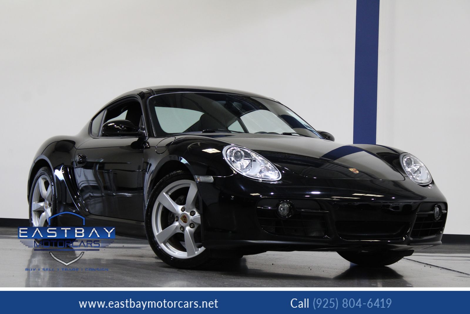 Black 2008 Porsche Cayman Base Coupe Rear-Wheel Drive 5-Speed Automatic