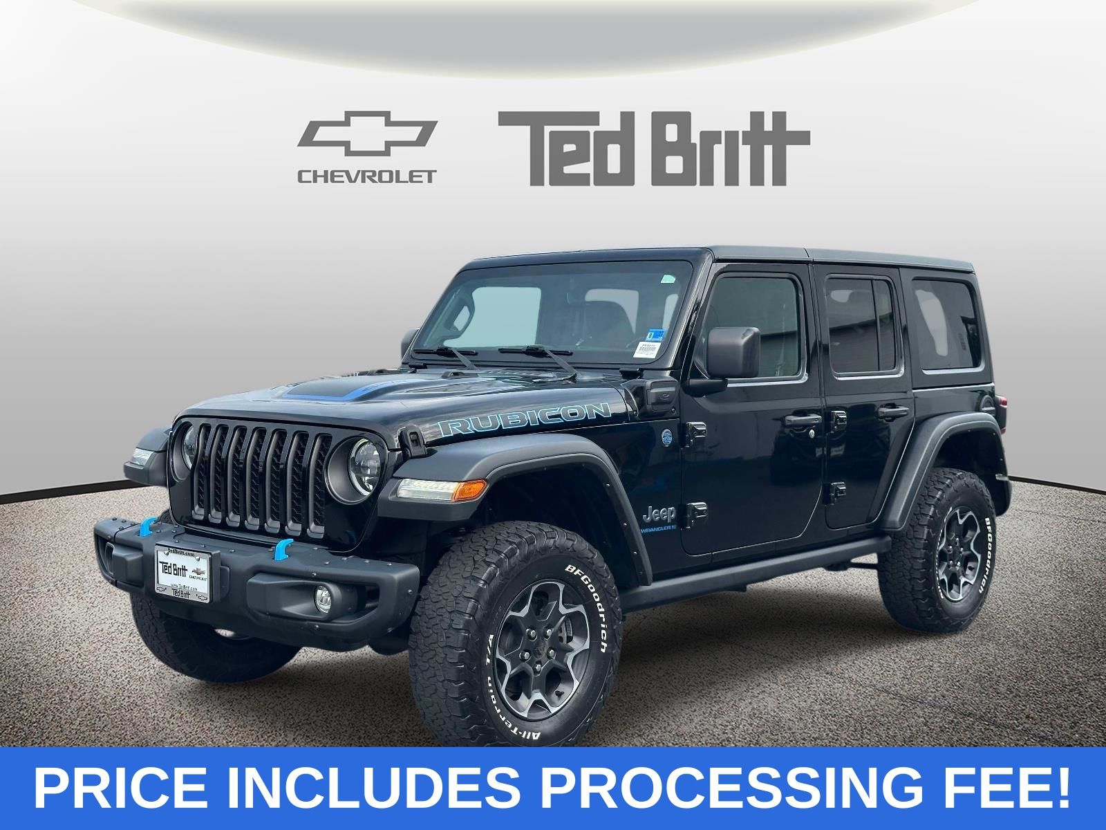 Black Clearcoat 2023 Jeep Wrangler 4xe SUV / Crossover Four-Wheel Drive 8-Speed Automatic