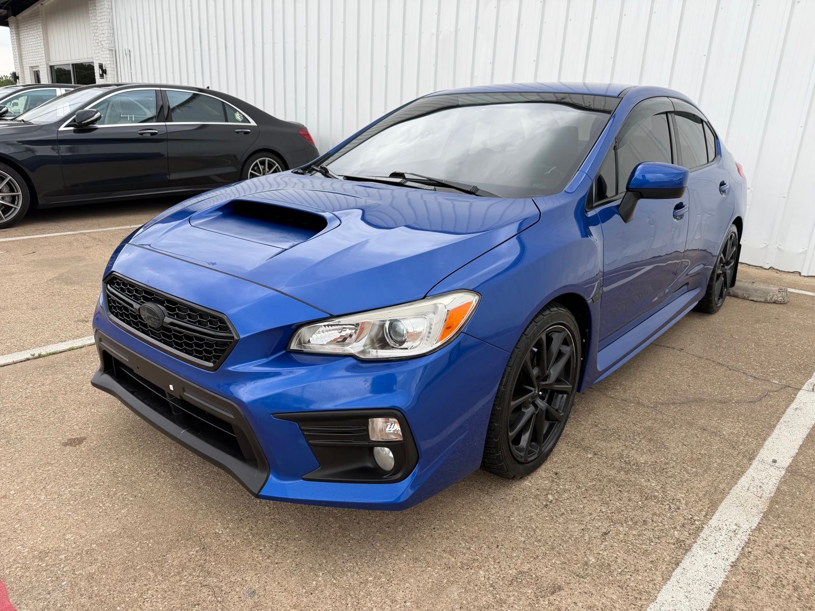 WR Blue Pearl 2021 Subaru WRX Premium AWD Sedan All-Wheel Drive 6-Speed Manual