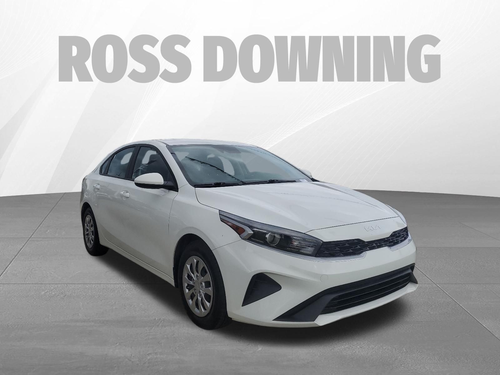 2023 Kia Forte LX White at Ross Downing Buick GMC