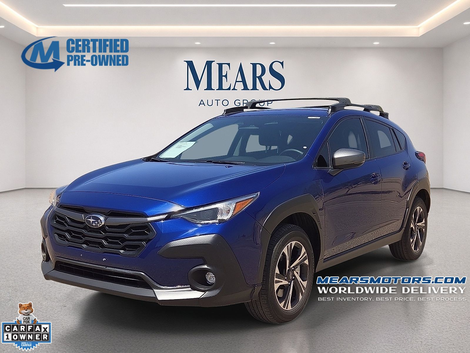 Sapphire Blue Pearl 2024 Subaru Crosstrek SUV / Crossover All-Wheel Drive Continuously Variable Transmission