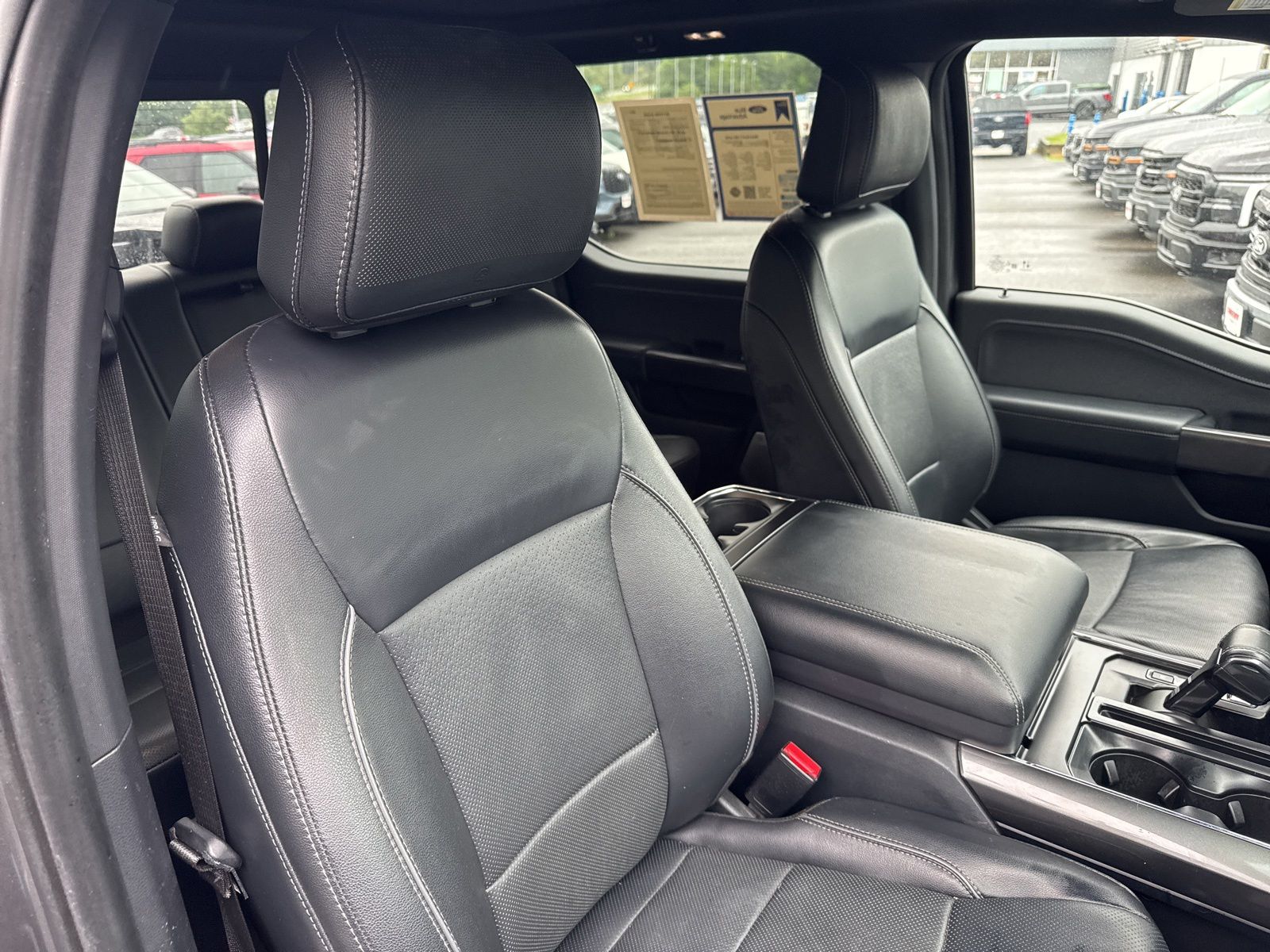 Certified Used 2023 Carbonized Gray Metallic Ford Lariat image 38