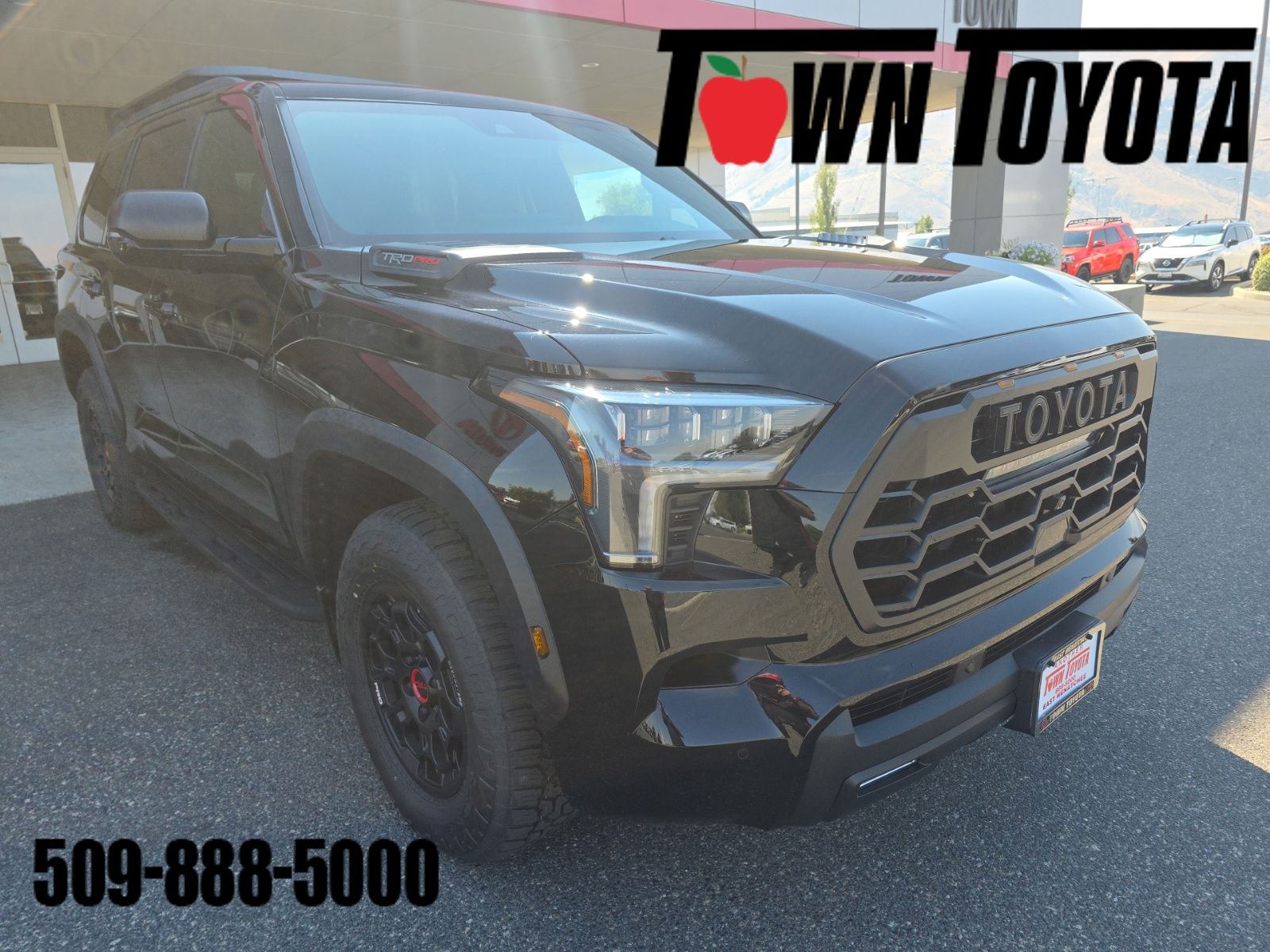 Midnight Black Metallic 2026 Toyota Sequoia SUV / Crossover Four-Wheel Drive Automatic
