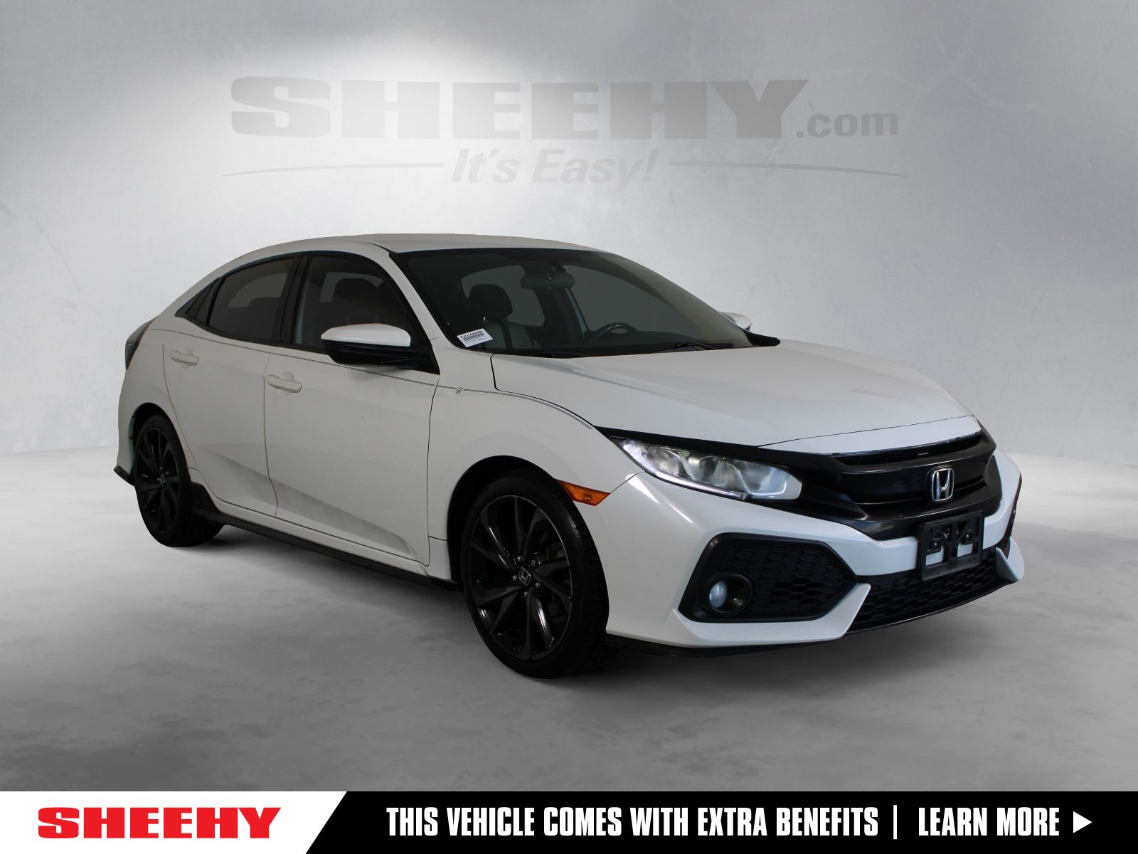 White Orchid Pearl 2017 Honda Civic Hatchback Hatchback Front-Wheel Drive 6-Speed Manual