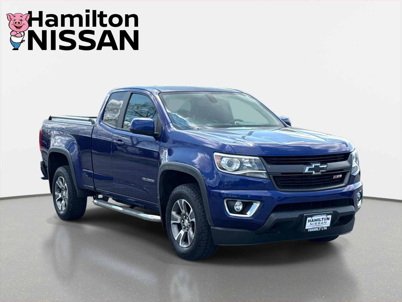 Laser Blue 2015 Chevrolet Colorado Z71 Extended Cab LB 4WD Pickup Truck Four-Wheel Drive 6-Speed Automatic
