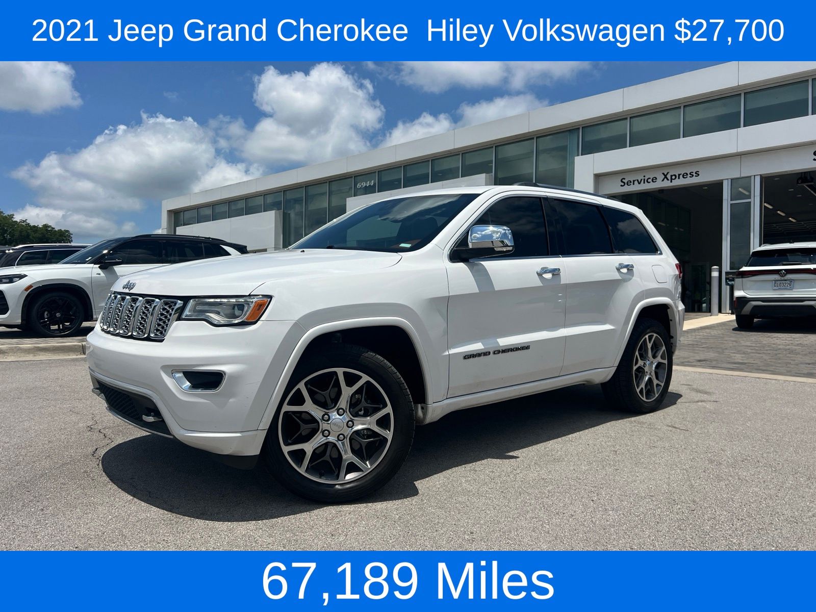 2021 Jeep Grand Cherokee Overland 4WD