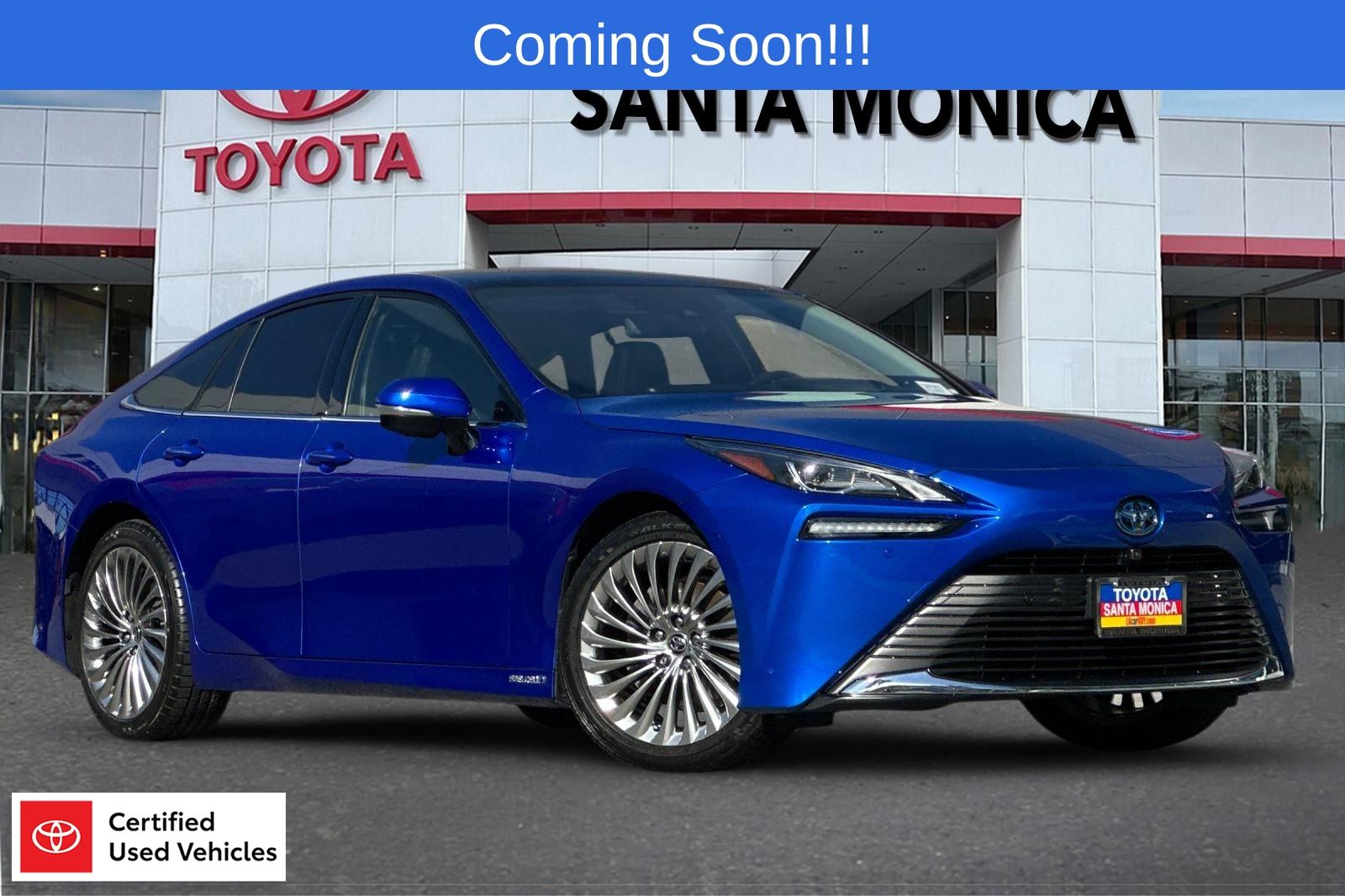 Blue 2021 Toyota Mirai Limited FWD Sedan Rear-Wheel Drive 1-Speed Automatic