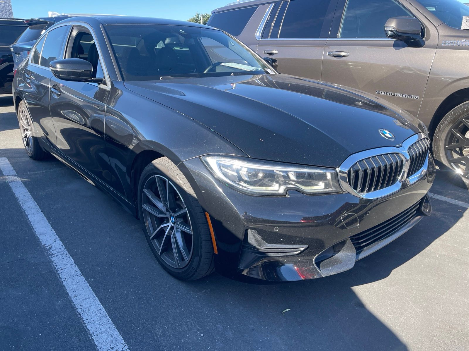 Jet Black 2022 BMW 3 Series 330i RWD Sedan Rear-Wheel Drive 8-Speed Automatic