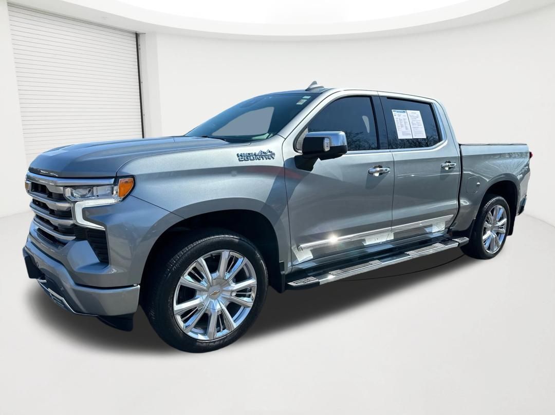 Sterling Gray Metallic 2023 Chevrolet Silverado 1500 Pickup Truck Four-Wheel Drive Automatic