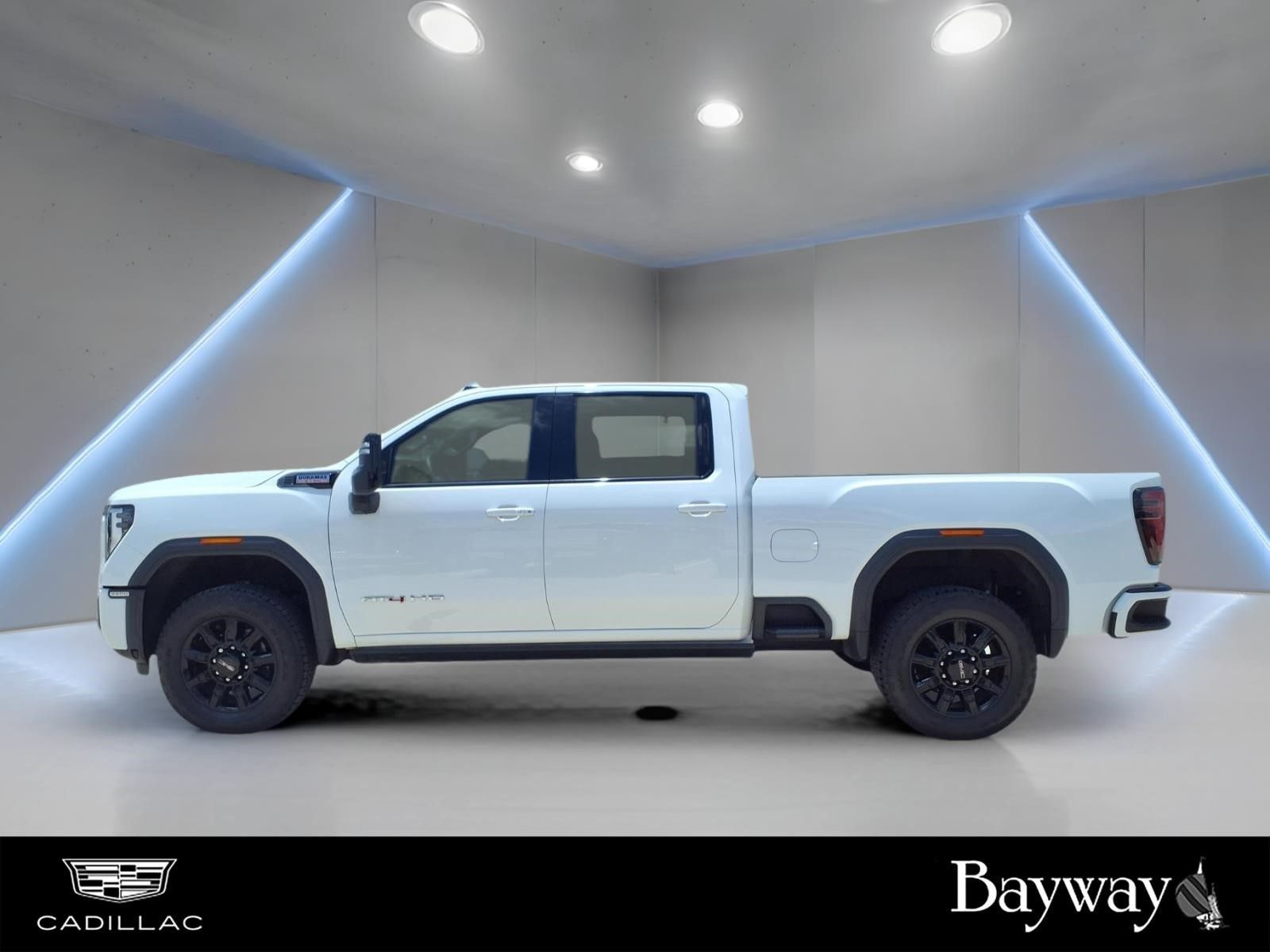 2024 GMC Sierra 2500HD AT4 White at Central Houston Nissan