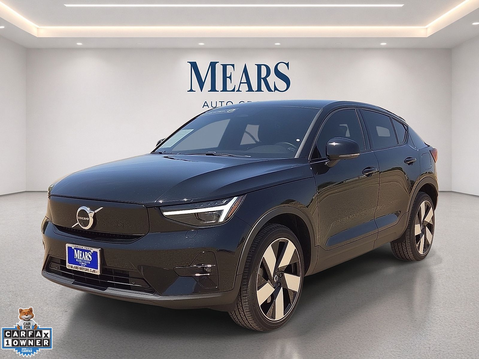 Onyx Black Metallic 2023 Volvo C40 Recharge SUV / Crossover All-Wheel Drive 1-Speed Automatic
