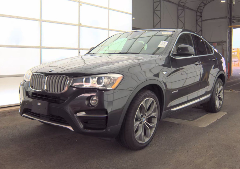 Gray (Dark Graphite) 2015 BMW X4 SUV / Crossover All-Wheel Drive 8-Speed Automatic