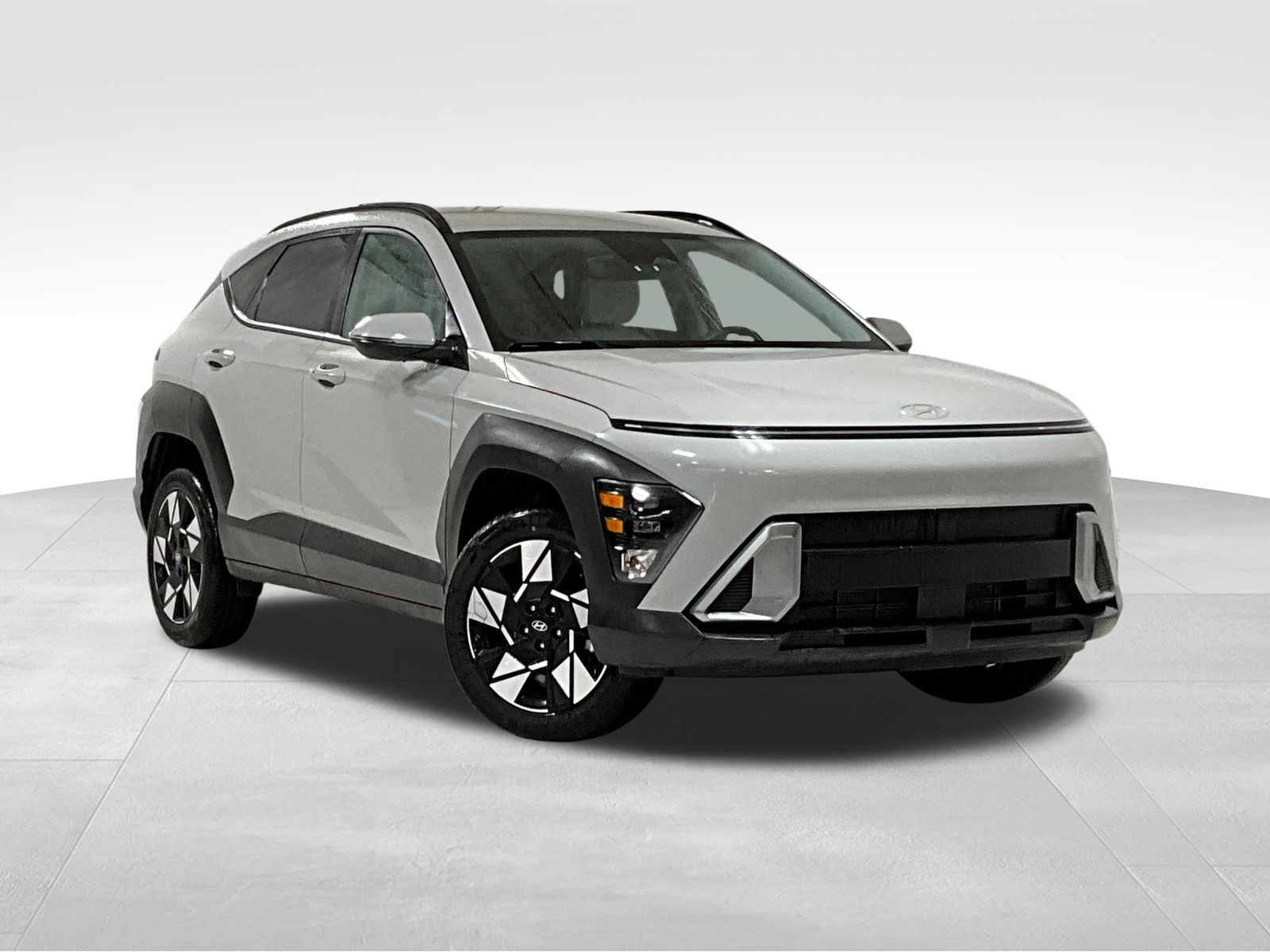 Cyber Gray Metallic 2025 Hyundai Kona SEL AWD SUV / Crossover All-Wheel Drive Continuously Variable Transmission