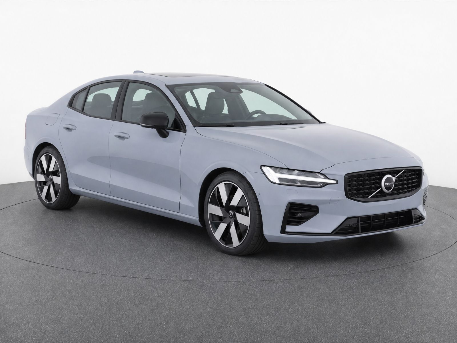 Gray Metallic 2024 Volvo S60 Sedan All-Wheel Drive Automatic