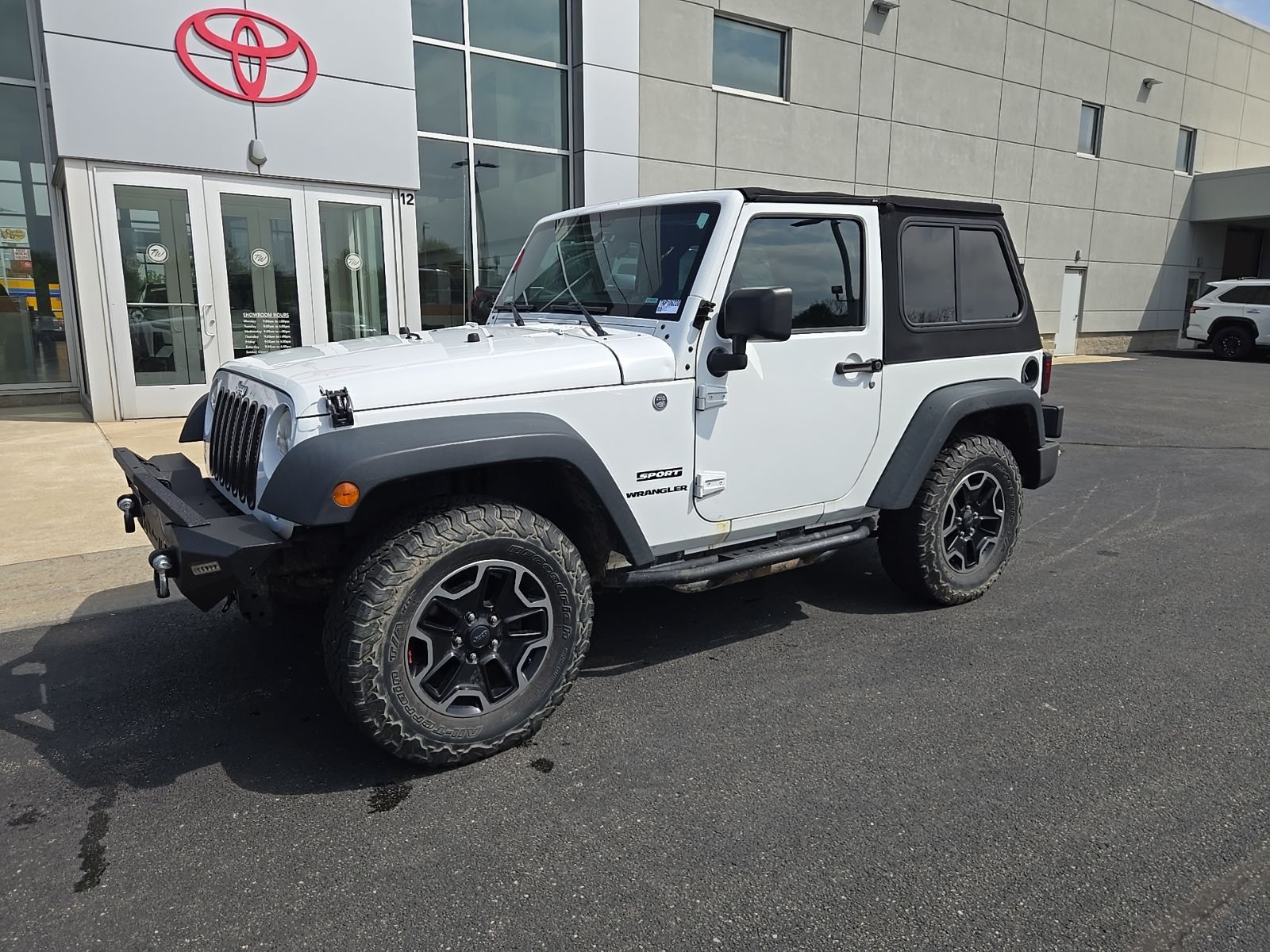 used 2014 Jeep Wrangler car, priced at $12,949