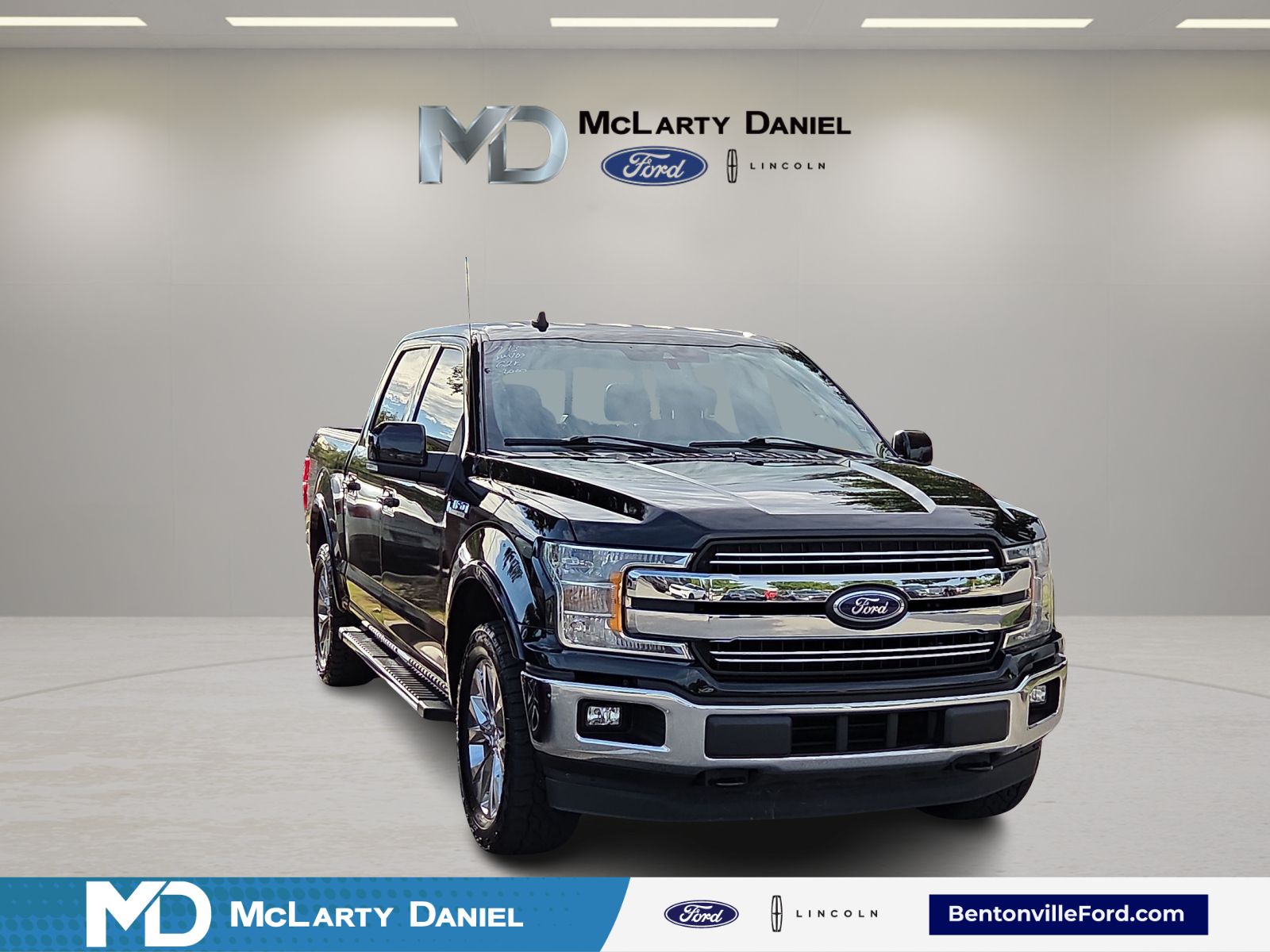 Black 2020 Ford F-150 Pickup Truck Four-Wheel Drive Automatic
