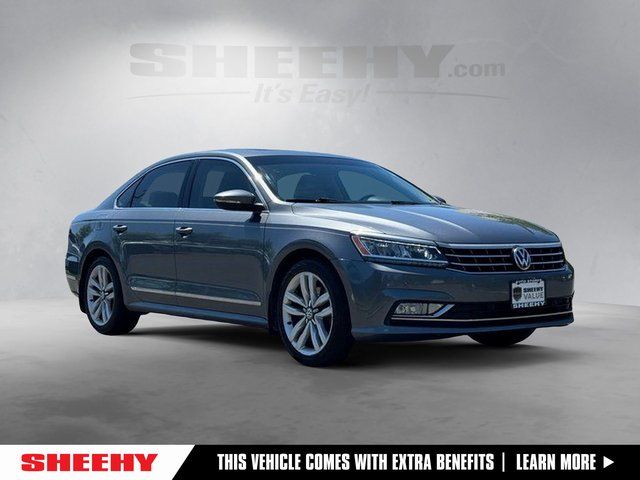 Platinum Gray Metallic 2017 Volkswagen Passat Sedan Front-Wheel Drive 6-Speed Automatic